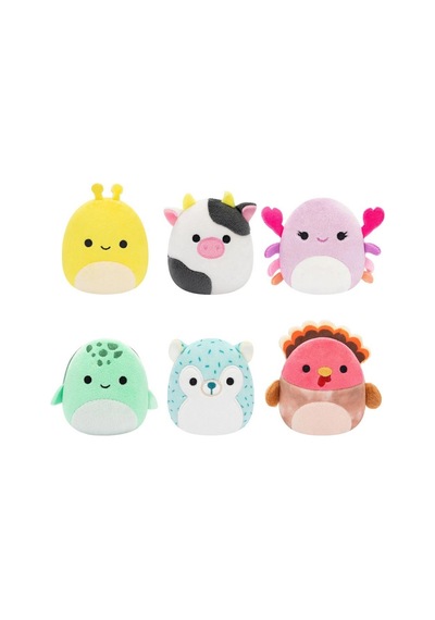 Mallows 6'lı Figür Paketi Pembe