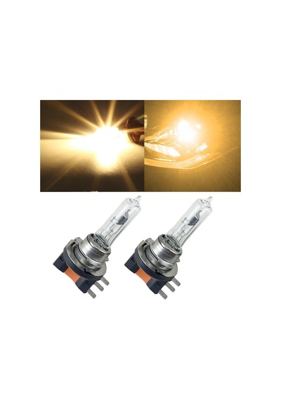 2 Adet H15 15/55w 12 Volt Far Ampulü Geniş Sürüş Vizyonu Çift Dev
