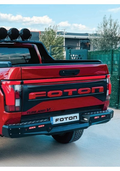 Foton Tunland Demir Arka Tampon Siyah 2024+ Aqm-g20