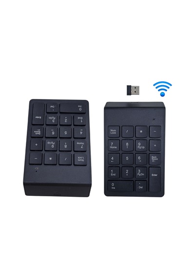 Kablosuz Numerik Keypad 18 Tuşlu Numpad Numara Klavyesi