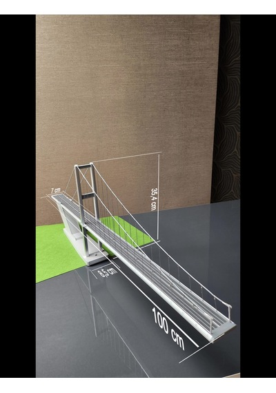 E Design Kısa Model 3D Dahili Led Aydınlatmalı Boğaz Köprüsü Modülü