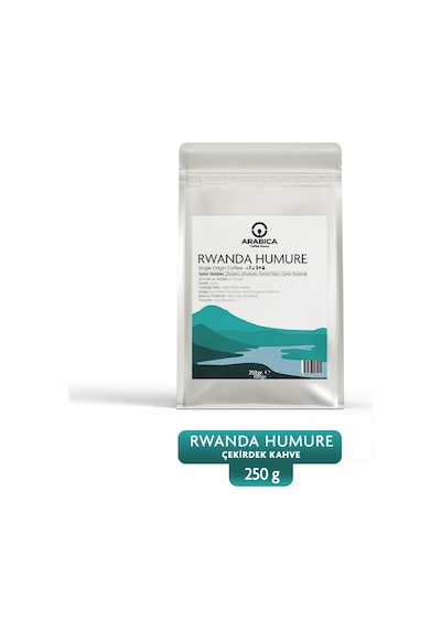 Rwanda Humure Çekirdek Kahve 250g Nitelikli Orta Kavrulmuş Çekirdek