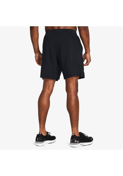 Under Armour Launch Erkek Siyah Şort Düz 1382620