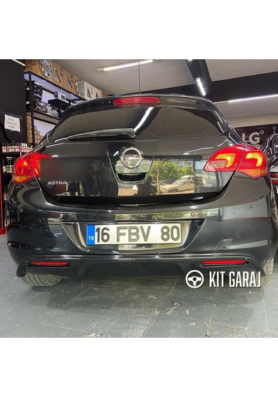 Kit Garaj Opel Astra J Hb Irmscher Difüzör Plastik 2009-2015 Boyalı