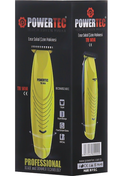 Powertec TR-1414 Sakal Tıraş Ense Makinesi
