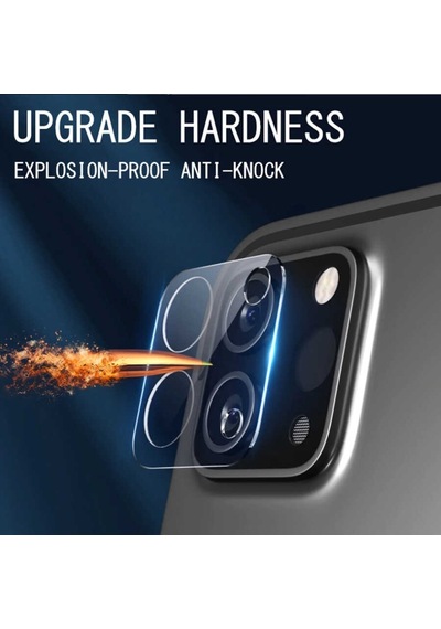 Apple Uyumlu iPad  Pro 11 / 12.9 2020 2021 Cam Kamera Lens Koruyucu