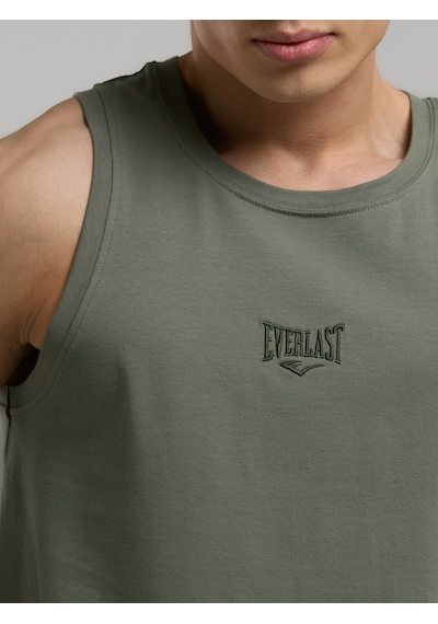 Everlast Ever Essentials Regular Haki Erkek Kolsuz Tişört Haki