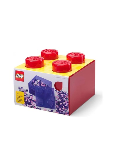 Lego Storage 253240 2 2 Translucent Red Storage Brick