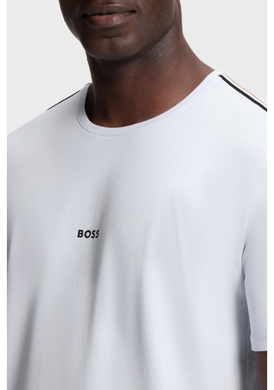 Boss Erkek T Shirt 50545930 052 Açık Mavi Açik Mavi