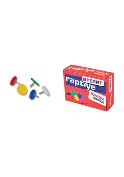 Raptiye Renkli Temat Renkli Raptiye Karışık 3 Paket