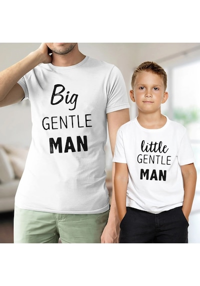 Gentle Man Baba Oğul Kombini Tişört Giyim (544654179) Gentle Man Baba Oğul Kombini Tişört Giyim (544654179)