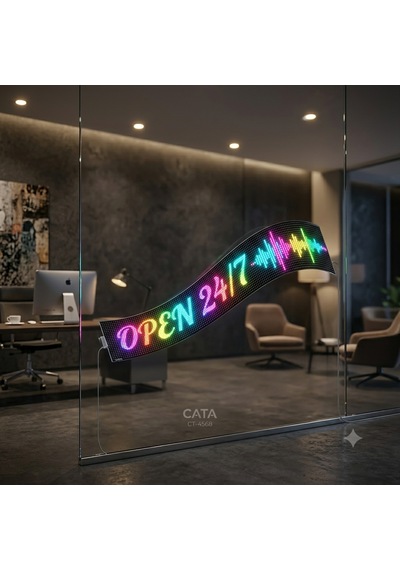 Matrix Esnek Yapışkanlı Led Panel 96x16 Rgb