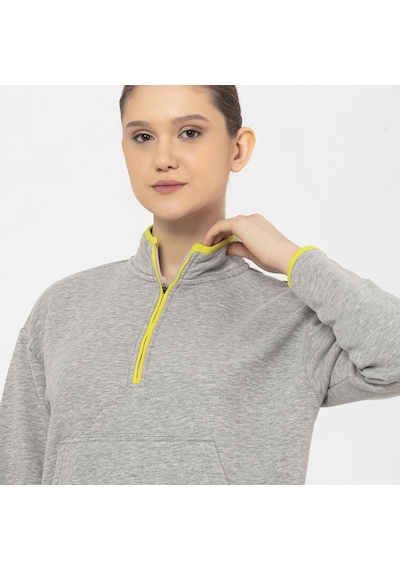 Merrell Sense Kadın Sweatshırt Gri Gri