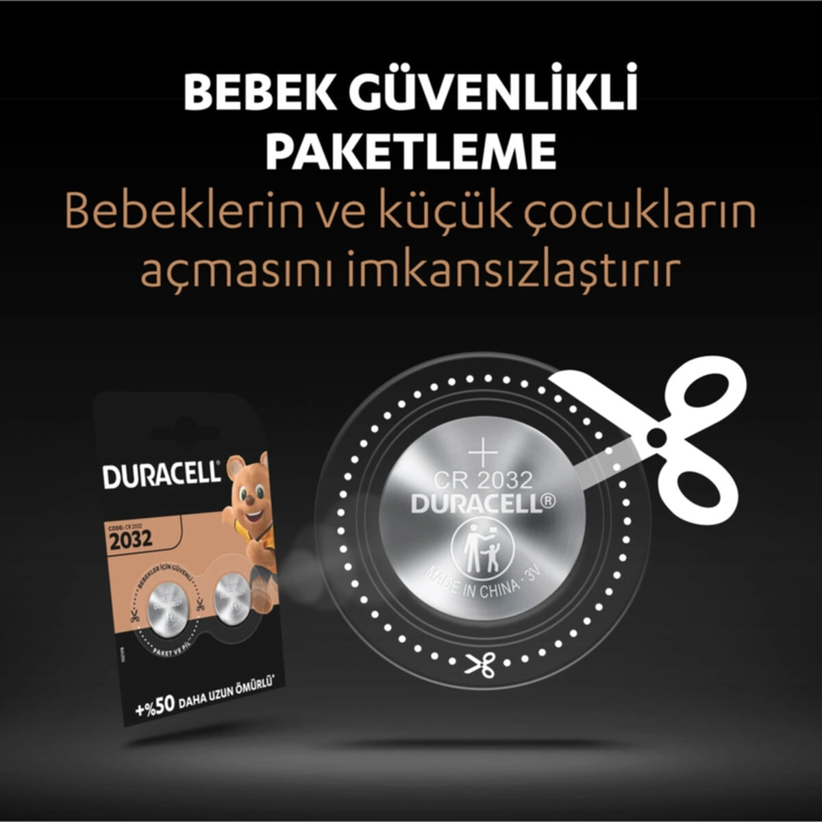 Pil 2032 5'li 3 Volt 2032 5li