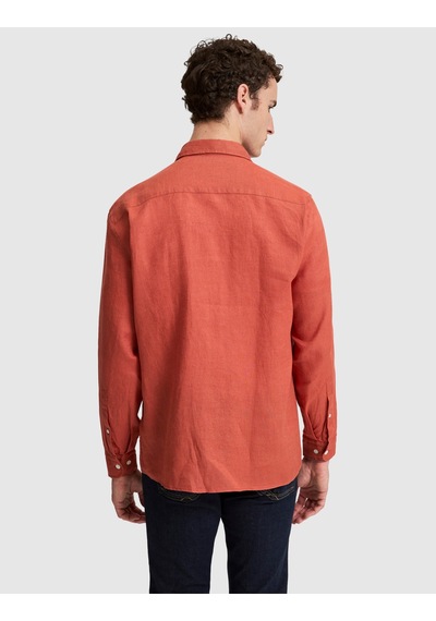 Pierre Cardin Erkek Kiremit Gömlek Desenli 50320945-vr031
