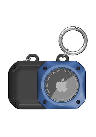 Buff Tagsafe Proshield Taşınabilir Anahtarlık Apple Uyumlu AirTag Kılıf Blue
