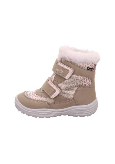 Superfit Crystal Kız Çocuk Su Geçirmez Gore-tex Bot - Bej Leopar 009091-4020