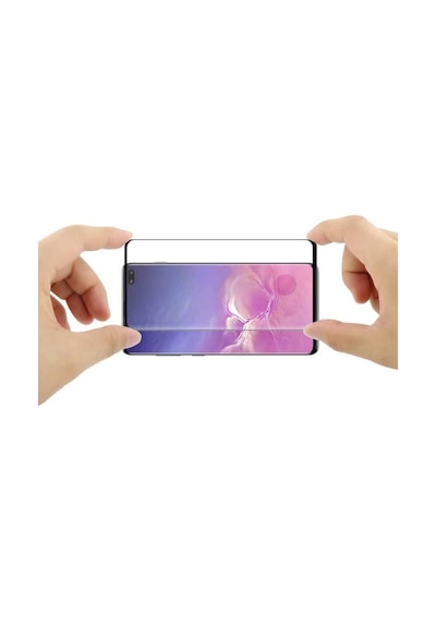 Samsung Galaxy S10 Plus Ekran Koruyucu Tam Ekran Seramik Esnek Davin 3 Adet