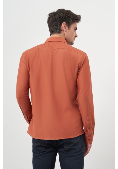 Morven Erkek Kiremit Trend Slim Fit İtalyan Yaka Gömlek 25ms004005460 Kiremit Kiremit Morven Erkek Kiremit Trend Slim Fit İtalyan Yaka Gömlek 25ms004005460 Kiremit Kiremit