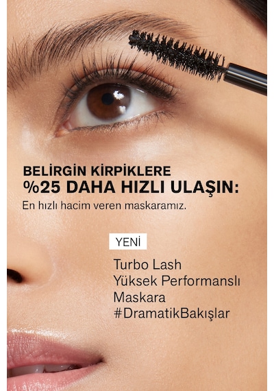 Estee Lauder Turbo Lash Volume+Lenght Maskara 01 Siyah