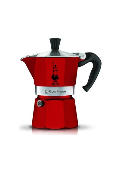 Bialetti Raınbow 1 Fincan Kırmızı Moka Pot T099-0004961 Bialetti