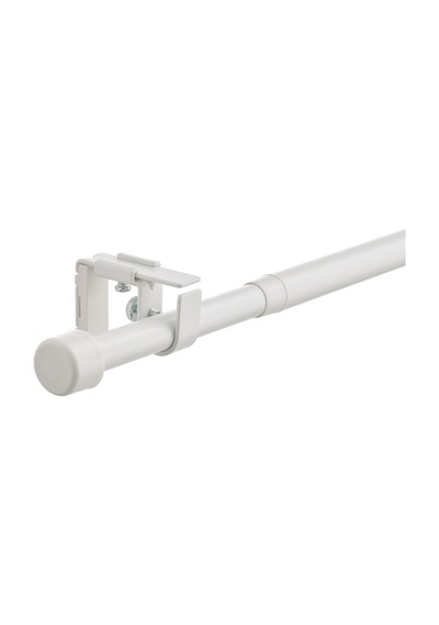 Perde Çubuğu Seti, Beyaz, 120-210 Cm 19 Mm Beyaz