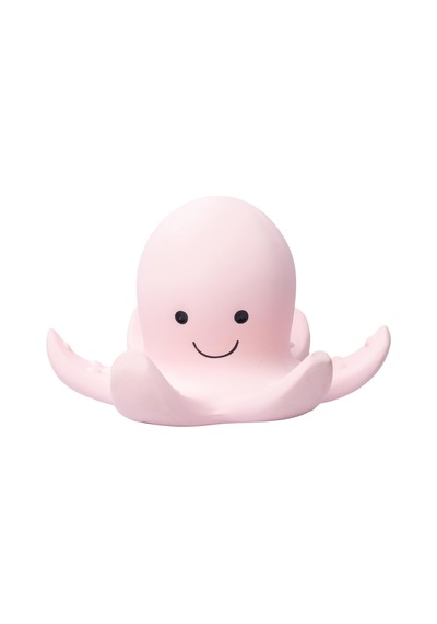 Tikiri Doğal Kauçuk Diş Kaşıyıcılı Oyuncak-Octopus