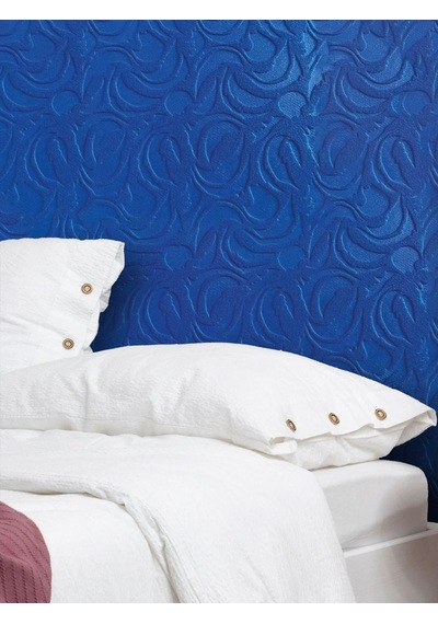 Tink 3d Kendinden Yapışkanlı Akustik Keçe Panel Modern Desenli 52x98 Cm 2 Adet 1 M² Mavi