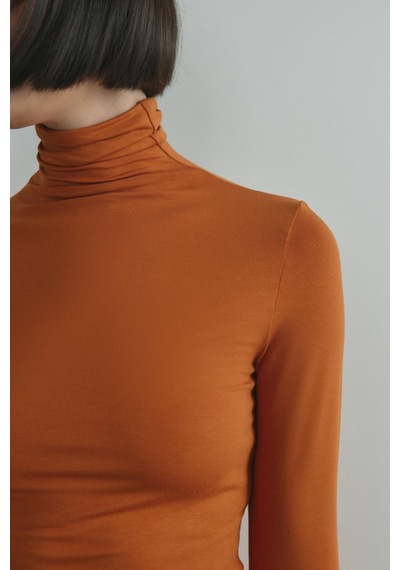 Suud Collection Kiremit Boğazlı Body