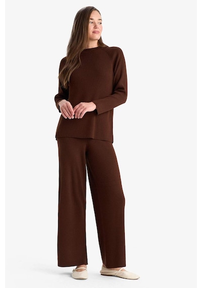 Defacto Regular Fit Düz Paça Pantolon D6912ax25wnbn227 Kahve