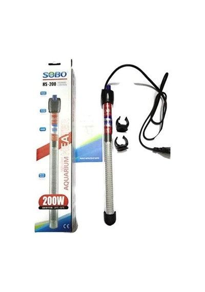 Tr Sobo Hs-200 Akvaryum Cam Isıtıcı 200w