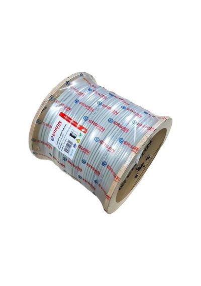 Ersan Kablo 2+1 0.50mm Cu Bakır 500mt Güvenlik Kamera Kablosu