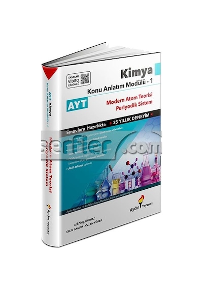AYT Kimya Konu Anlatım Modülü 1 (Atom Teorisi-Periyodik Sistem) -  Aydın Yayınları