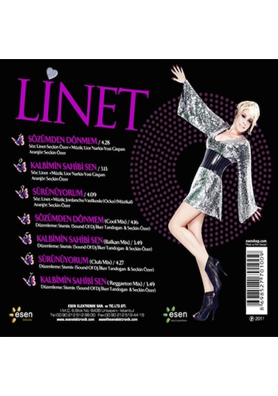 Linet - Kalbimin Sahibi Sen CD