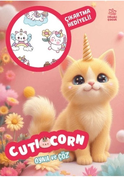 Cuticorn - Oyna Ve Çöz Çıkartmalı Etkinlik Kitabı - Dppq-901233