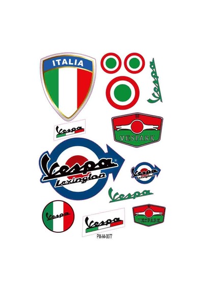 Cfmoto Ekipman Kask Motorsiklet Sticker Seti 01