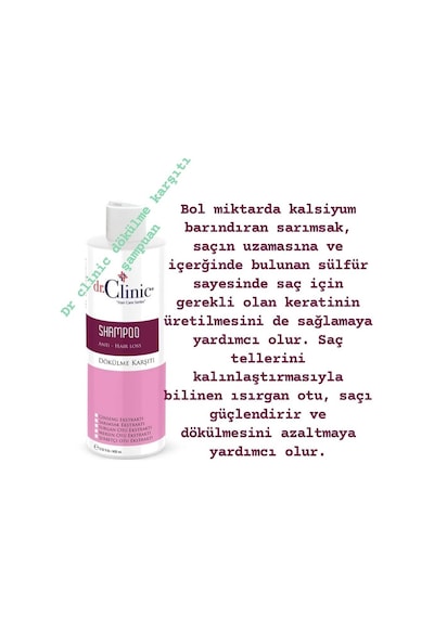 Dr. Clinic Dökülme Karşıtı Şampuan 400 ML