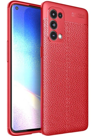 Oppo Reno 5 Pro 5G Kılıf Deri Tarzı Niss Silikon Case