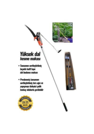 Bay-Tec Tepe Makası Teleskopik Alüminyum 2.80 Cm Mk4572