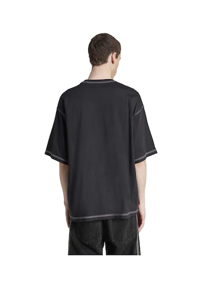 Black Adidas Erkek Günlük T-shirt Essentials Tee Jw0971 Siyah