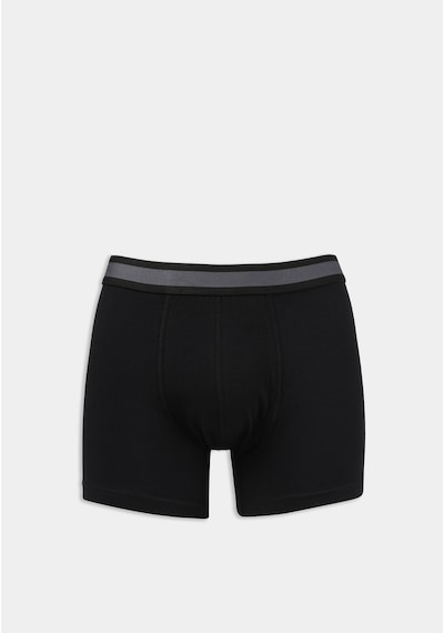 Colin's Colins Modern Fit Düz Erkek Siyah Boxer Cl1079980 Q1.v2 Blk Siyah