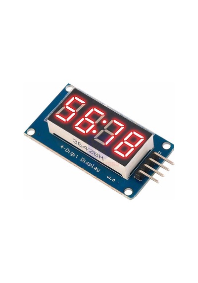Tm1637 Lcd Ekran Modülü 4 Dijit 7 Segment