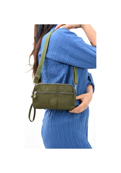 Baginn Klinkır Kumaş Mini Çapraz Askılı Kadın Çanta 571 Collection Yağmur Geçirmez El Çantası 20 10 Cm 001