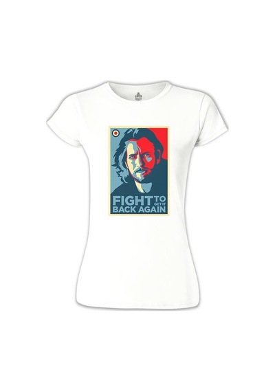 Pearl Jam - The Fixer Beyaz Kadın Tshirt 001