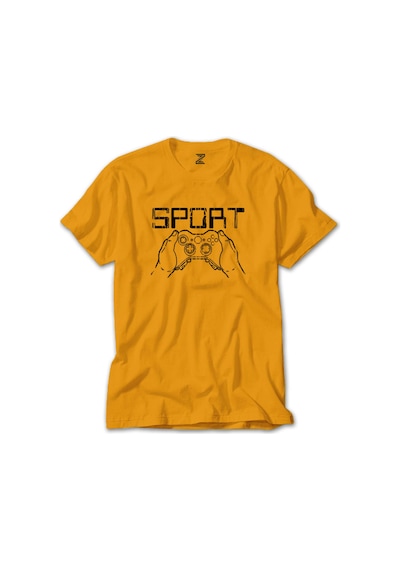 E Sport Gamer Sarı Tişört Sarı