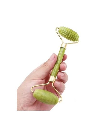 Yeşim Taşı Face Roller Ve Yeşim Kalp Gua Sha 2'li Set
