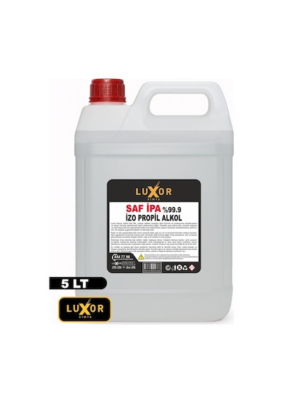 Luxor Kimya Saf İpa %99.9 İzopropil Alkol 5 L