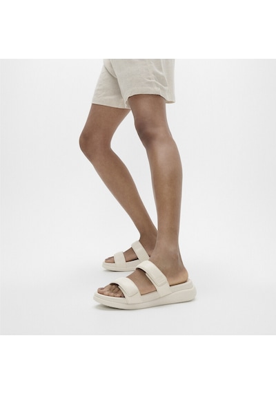 Roncato A99 Paris Beige Terlik Kadın Diğer Iw2-090 / 675/ A99 Fit Flop F-mode Go Adjustable Two-bar Slides Bej