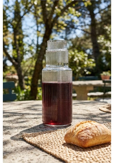Lav Helen Cam Karaf Takımı 2'li 1,2 L (1 Karaf, 1 Su bardağı)