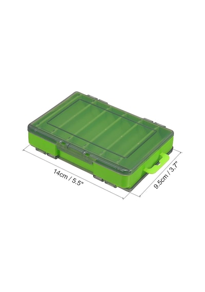 Shufa Lure Box Çift Taraflı Lrf Yem Kutusu 85mm - Yeşil